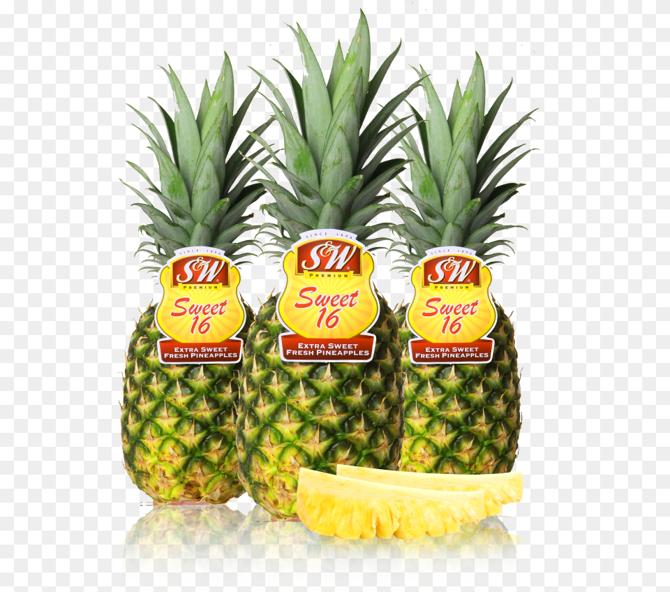 Fresh Pineapples Sweet 16 Extra Sweet Fresh Pineapples Pineapple, Food, Fruit, Plant, Produce Free Transparent Png
