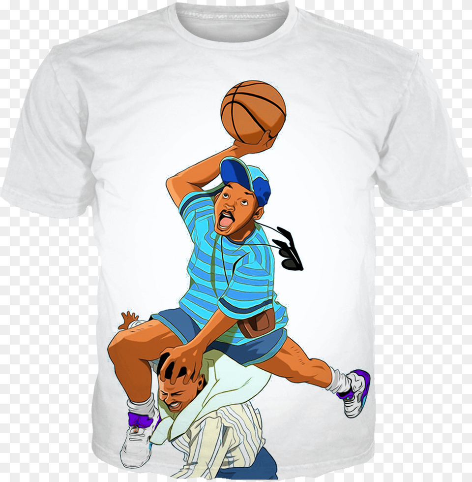 Fresh Prince Of Bel Air Cartoon, T-shirt, Clothing, Person, Face Png