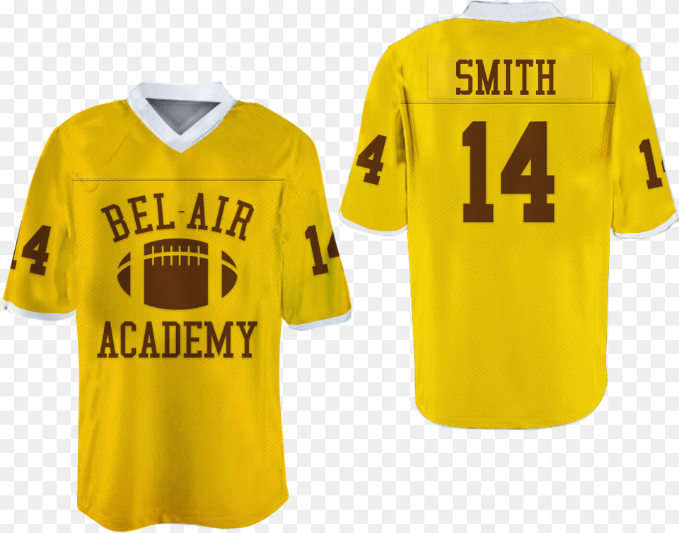 Fresh Prince Will Smith Bel Air Academy Football Jersey Short Sleeve, Clothing, Shirt, T-shirt Png