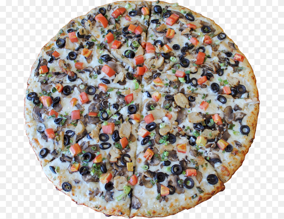 Fresh Slice Pizza Menu Chicken California Style Pizza, Food, Food Presentation Free Png