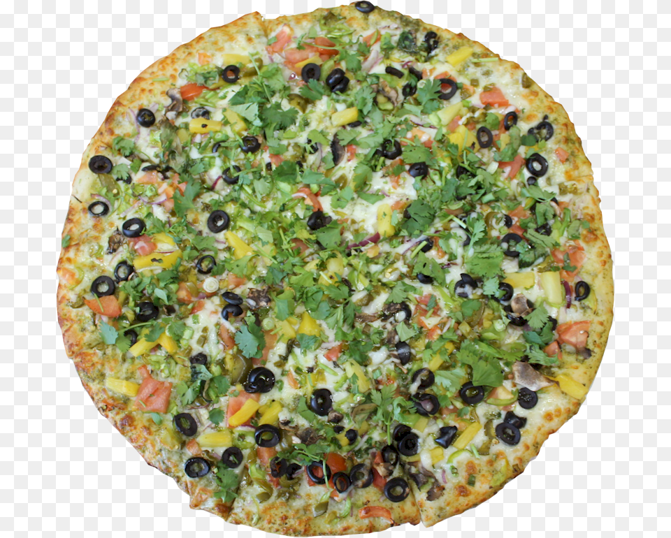 Fresh Slice Pizza Veggie In Stockton California Style Pizza, Food Png Image