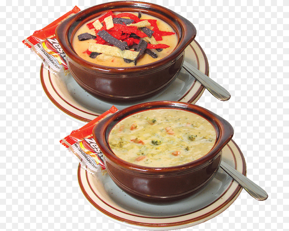 Fresh Soup Queso Flameado, Bowl, Dish, Food, Meal Free Png