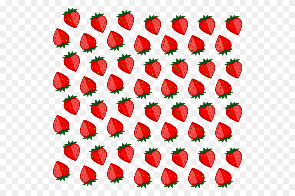 Fresh Strawberry Fruit Background Red Background Strawberry, Berry, Food, Plant, Produce Png Image