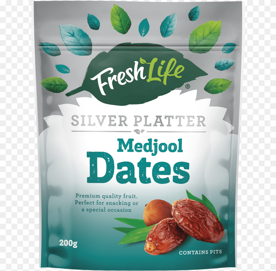 Freshlife Silverplatter Dates Fop Fruit, Advertisement, Poster, Food, Plant Png