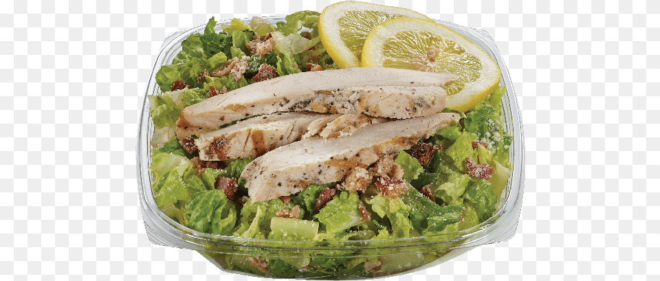 Freshly Made Chicken Caesar Salad From Caesar Salad, Food, Lunch, Meal, Sandwich Png