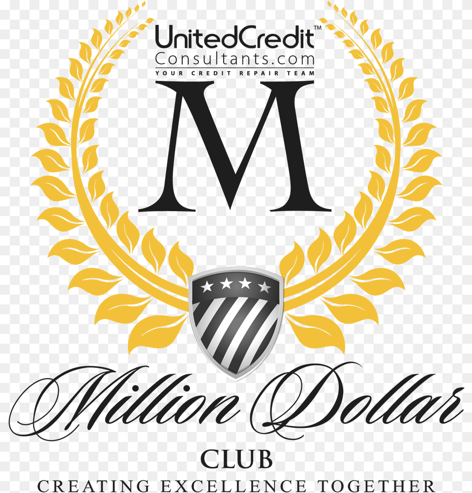 Freshly Made Million Dollar Club Logo Against Modern Football Casuals, Emblem, Symbol, Person Free Png Download