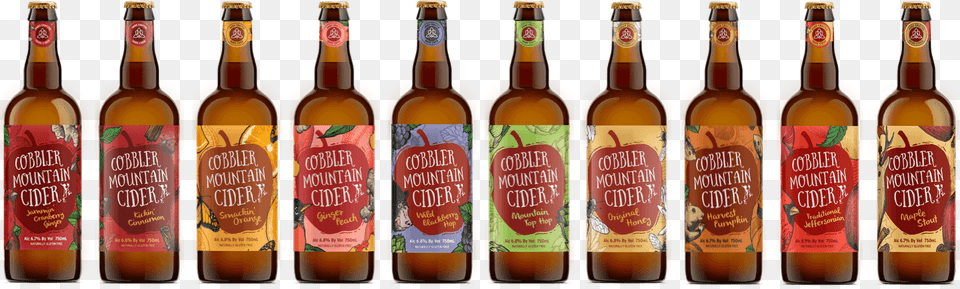 Freshly Picked Cobbler Mountain Cider, Alcohol, Beer, Beverage, Bottle Free Png Download