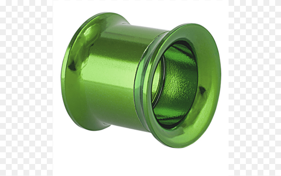 Freshtrends Green Anodized Steel Double Flare Tunnel Surgical Stainless Steel, Accessories, Jewelry Png Image