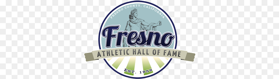 Fresno County Athletic Hall Of Fame Banquet Modernization, Logo, Person, Badge, Symbol Free Transparent Png