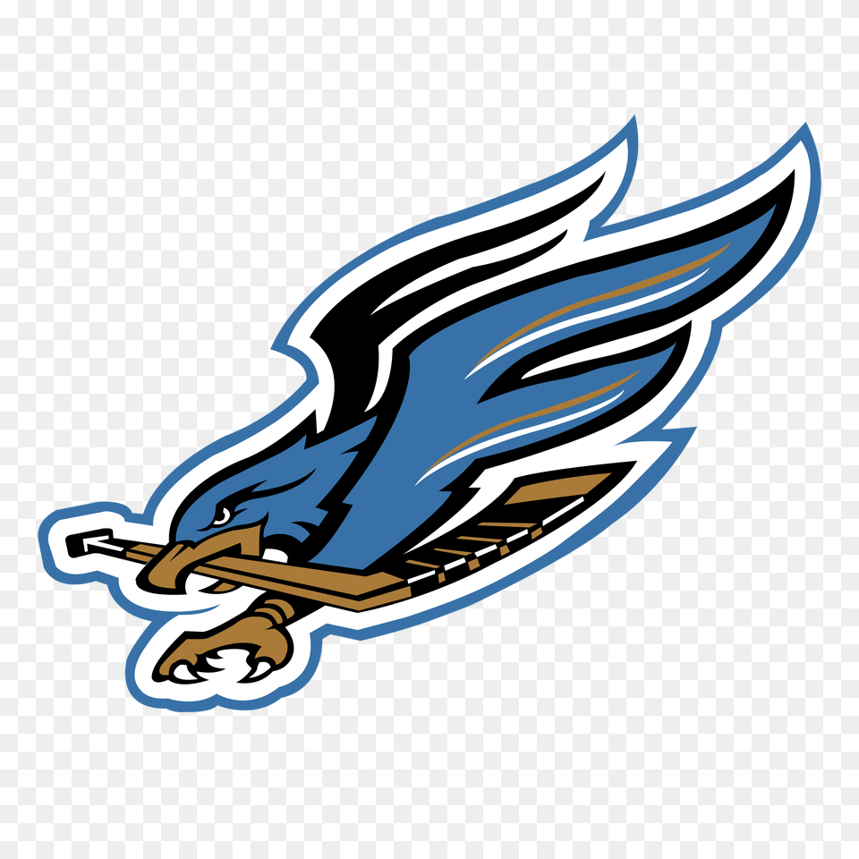 Fresno Falcons Logo Transparent Vector, Sword, Weapon, Animal, Fish Free Png