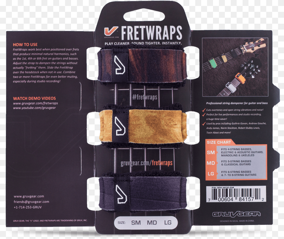 Fretwraps String Muters Fret Wraps, Accessories, Advertisement Png Image