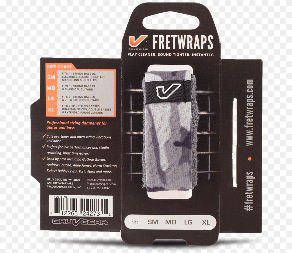 Fretwraps String Muters Gruv Gear Fw 1pk Cmw Sm Fretwraps Hd String Muter Png Image