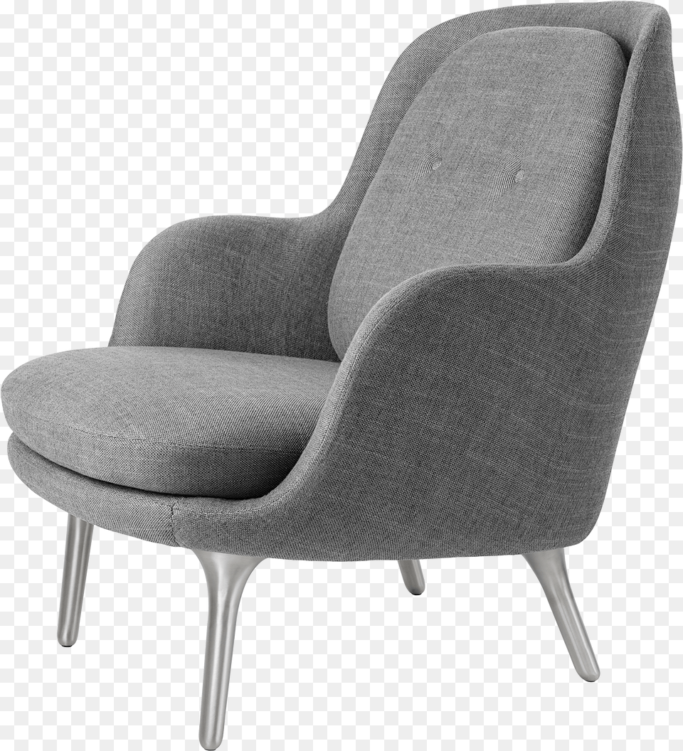 Fri Easy Chair Jaime Hayon Designer Selection Light Republic Of Fritz Hansen Fri Easy Chair Fabric Grey, Furniture, Armchair Free Png