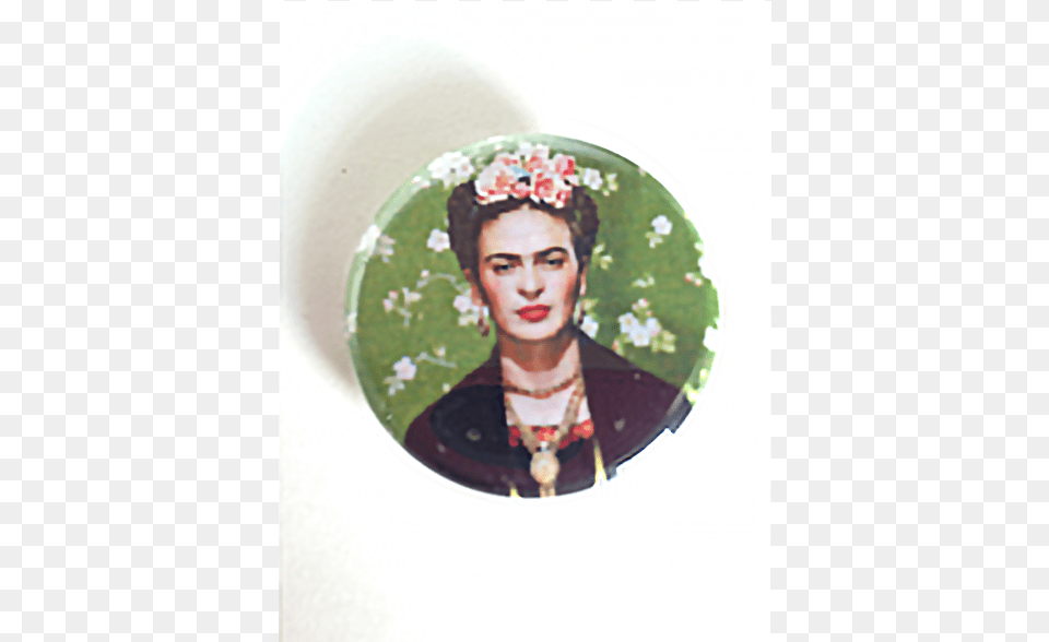 Frida Button Frida Kahlo, Accessories, Necklace, Jewelry, Female Free Png