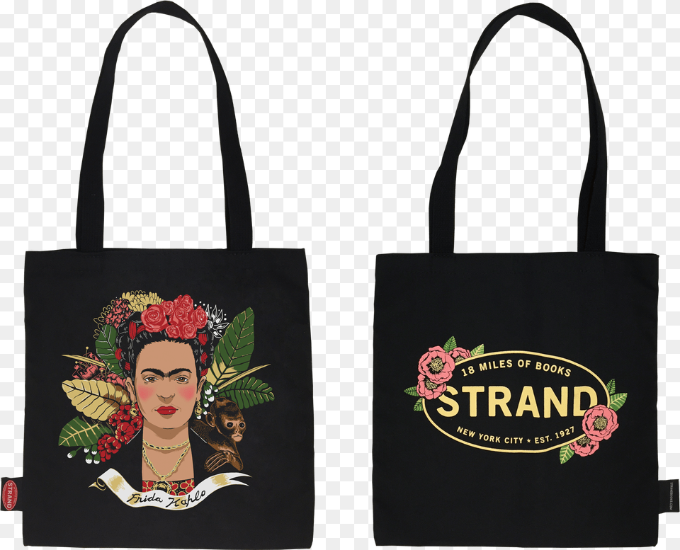 Frida Kahlo, Accessories, Tote Bag, Bag, Handbag Free Transparent Png