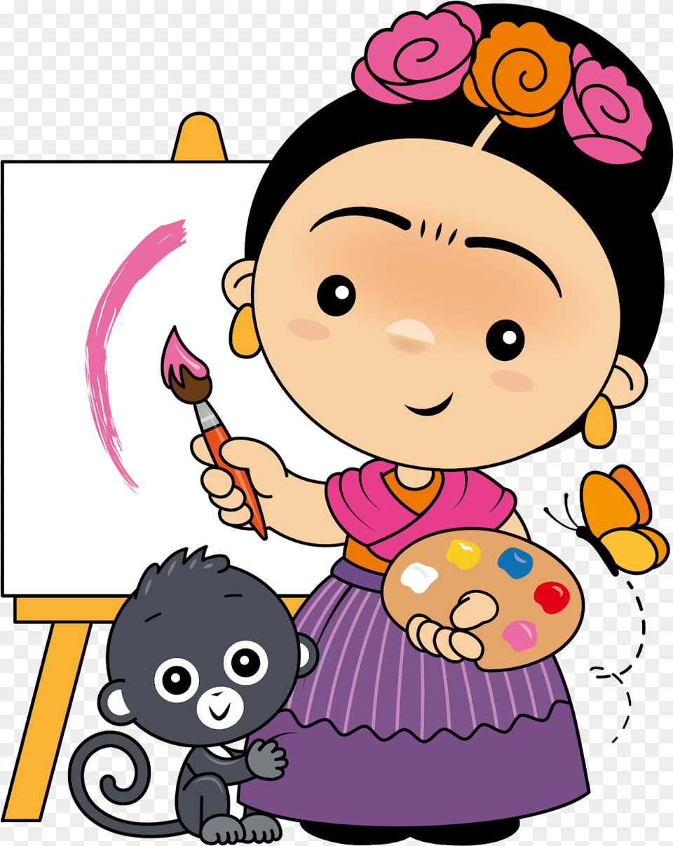 Frida Kahlo Chapulines, Baby, Face, Head, Person Free Png Download