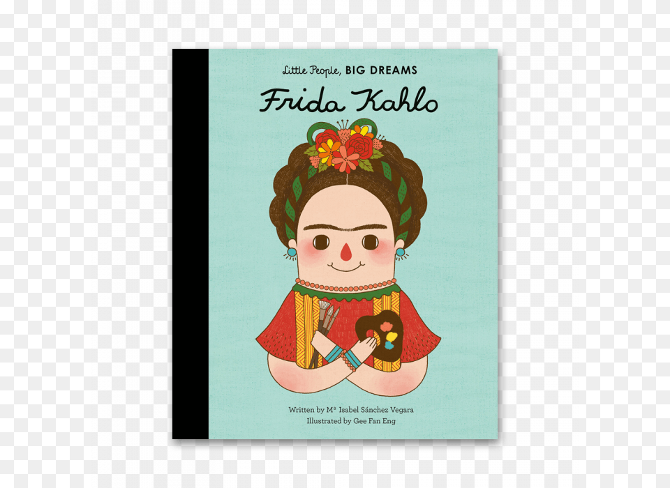 Frida Kahlo Little People Big Dreams, Greeting Card, Envelope, Mail, Baby Free Png