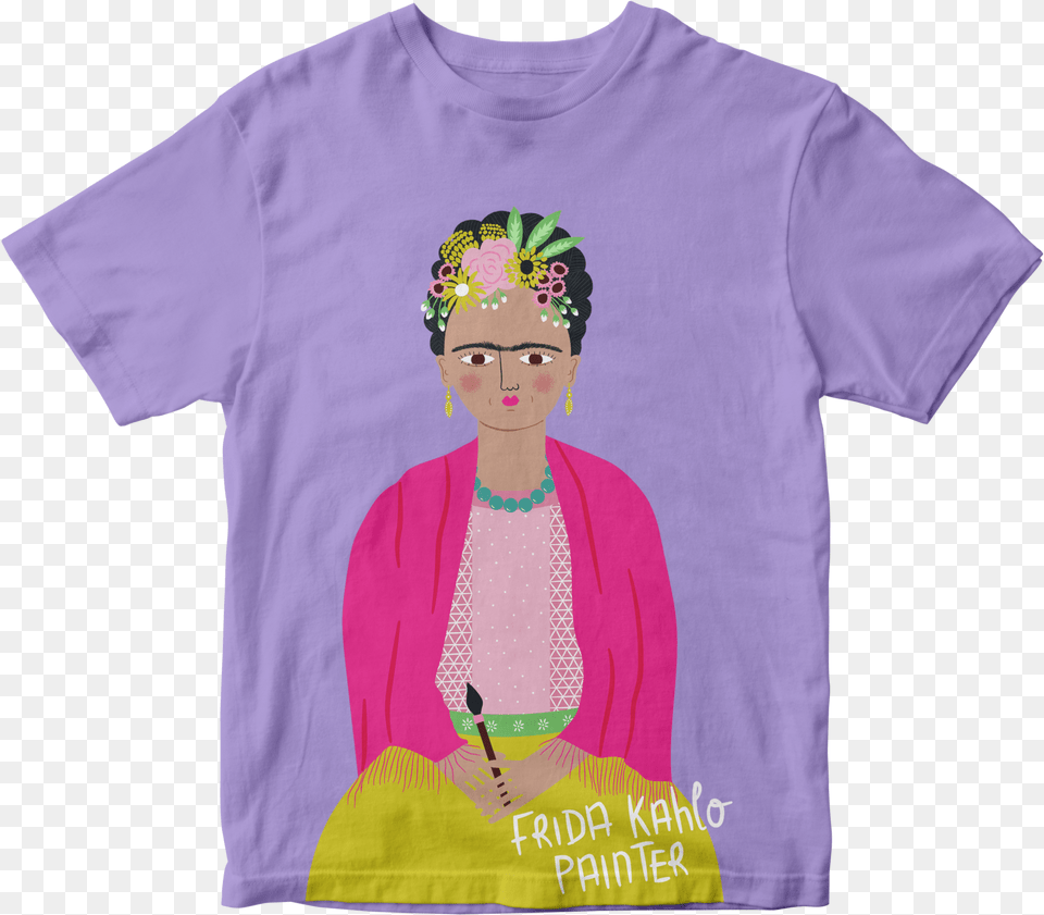 Frida Kahlo Short Sleeve Trailblazer Tee Alak Is Life Shirt, Hat, T-shirt, Clothing, Person Free Transparent Png