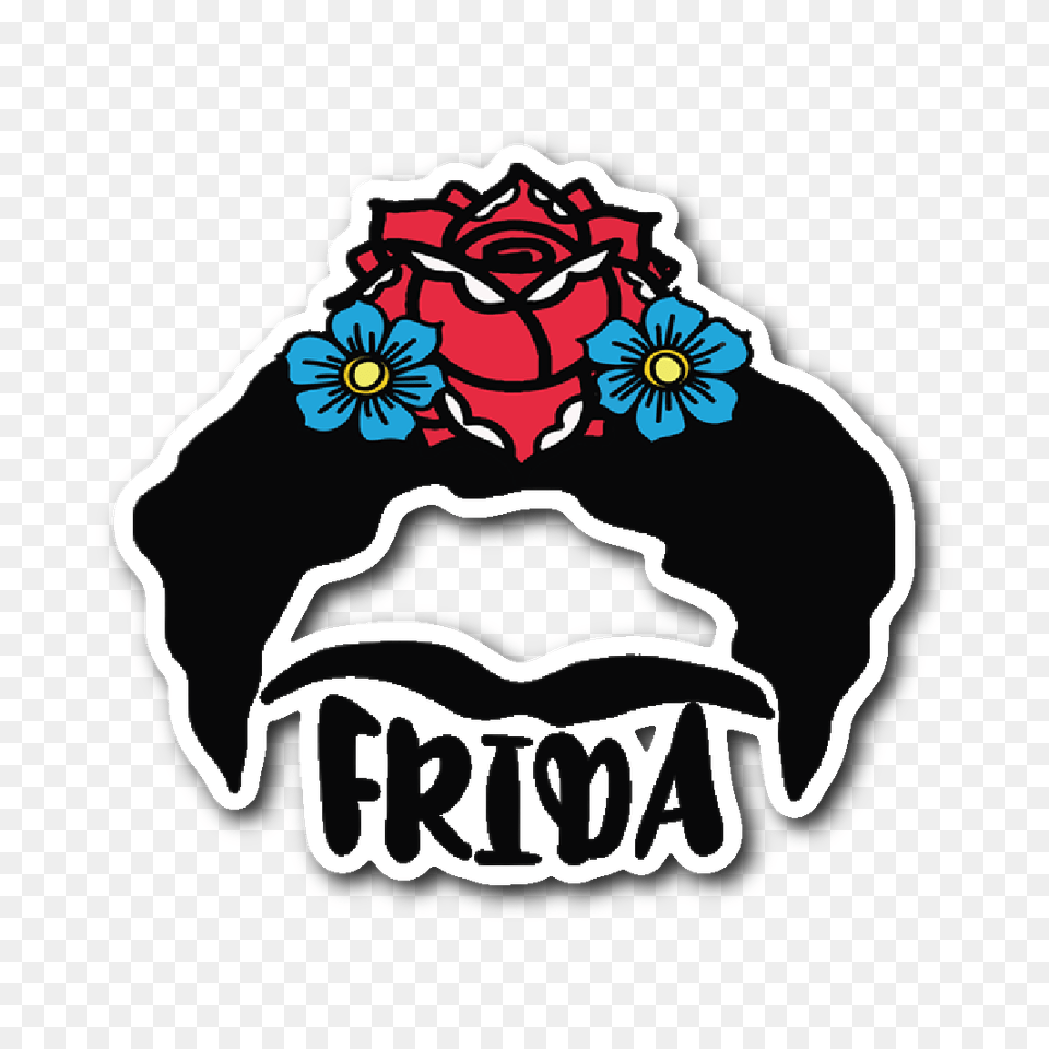 Frida Kahlo Sticker Pegatinas In Stickers, Flower, Plant Free Transparent Png