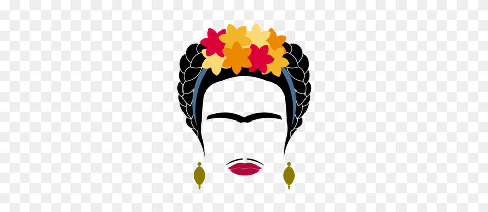 Frida Kahlo Vector, Accessories, Flower, Petal, Plant Free Png