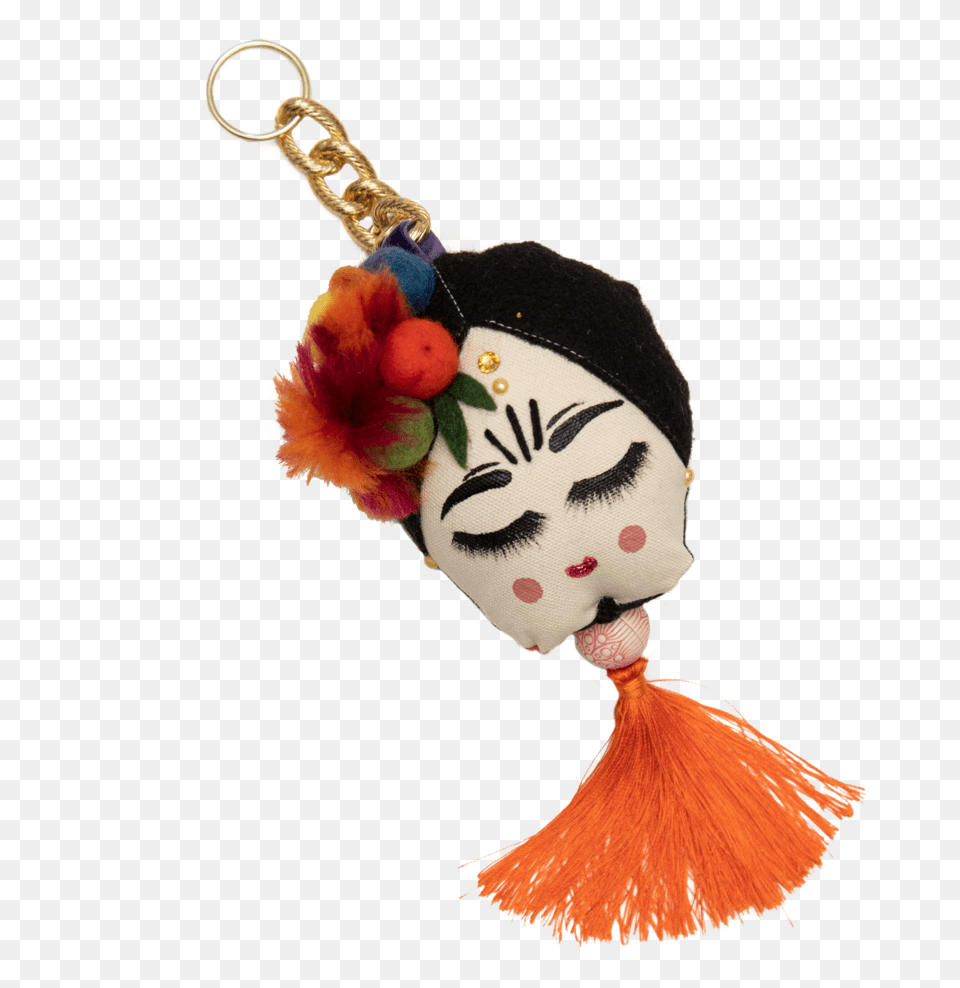 Frida Keychain, Accessories, Jewelry, Earring, Person Free Png Download
