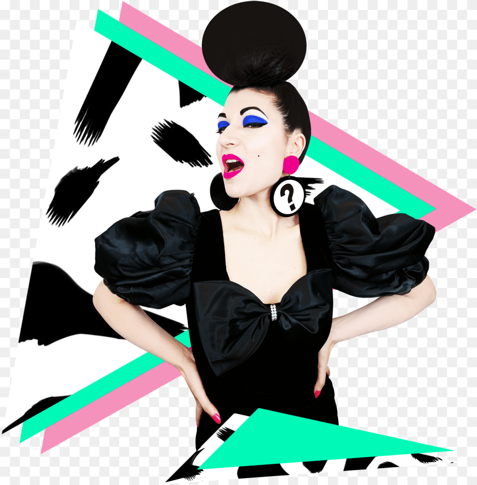 Frida Las Vegas Bio Pic V2 Fashion Pop Art Illustration, Adult, Person, Woman, Female Png Image