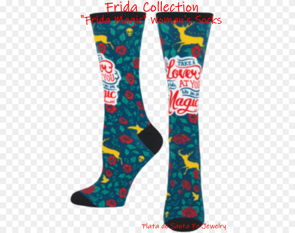 Frida Magic Sock, Clothing, Hosiery, Can, Tin Free Transparent Png