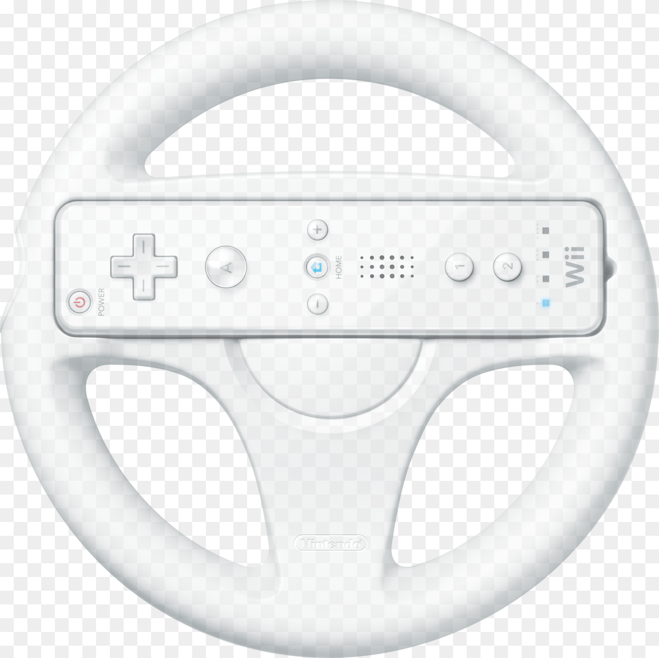 Friday August 17 Wii Remote Mario Kart Wheel Free Png Download