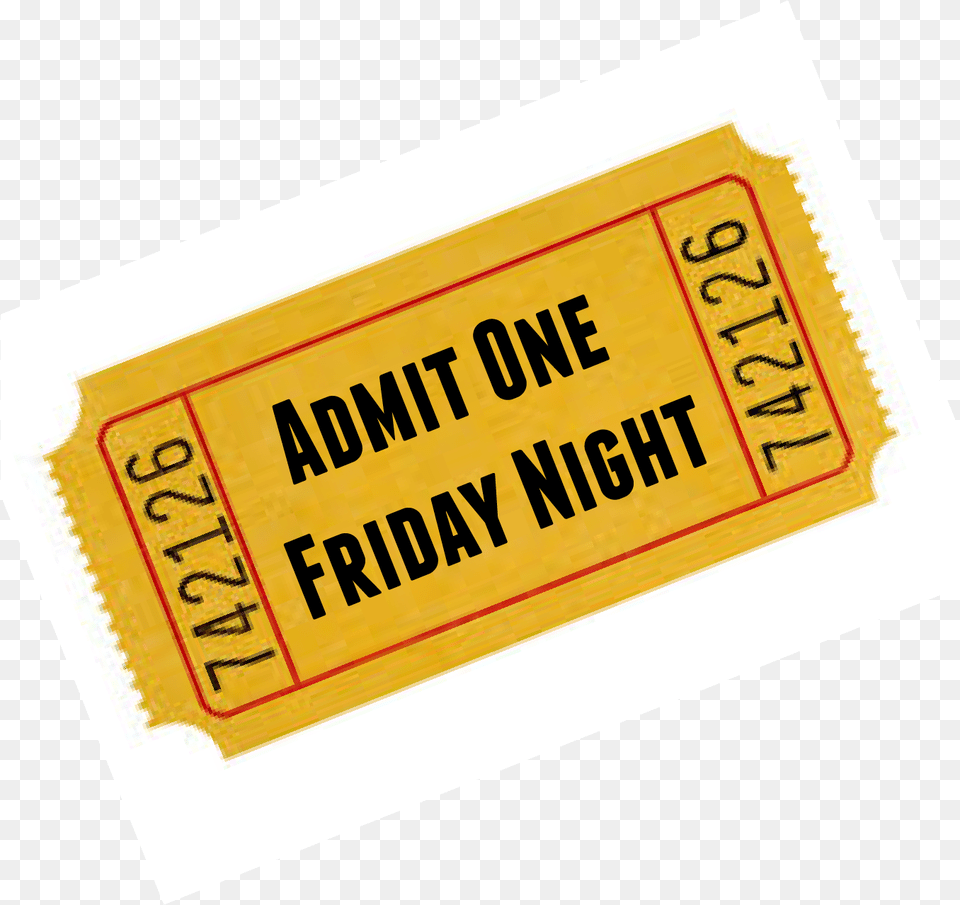 Friday Evening Alacarte Ticket, Paper, Text Free Transparent Png