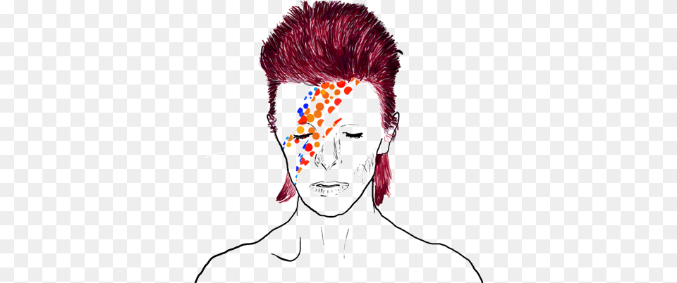 Friday Music Day Bowie David Bowie Gif Animated, Head, Body Part, Face, Person Free Png Download