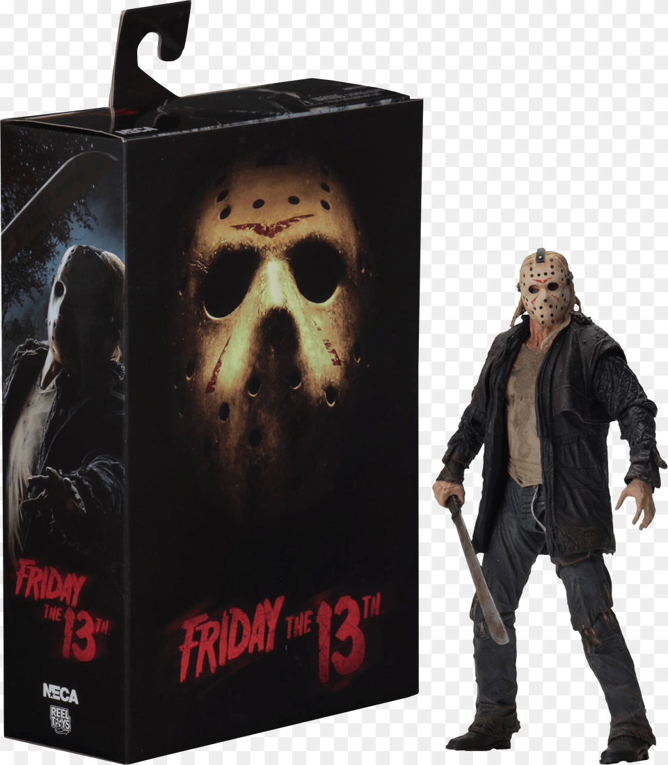 Friday The 13th 2009 Ultimate Jason Voorhees Figure, Clothing, Coat, Jacket, Adult Png Image