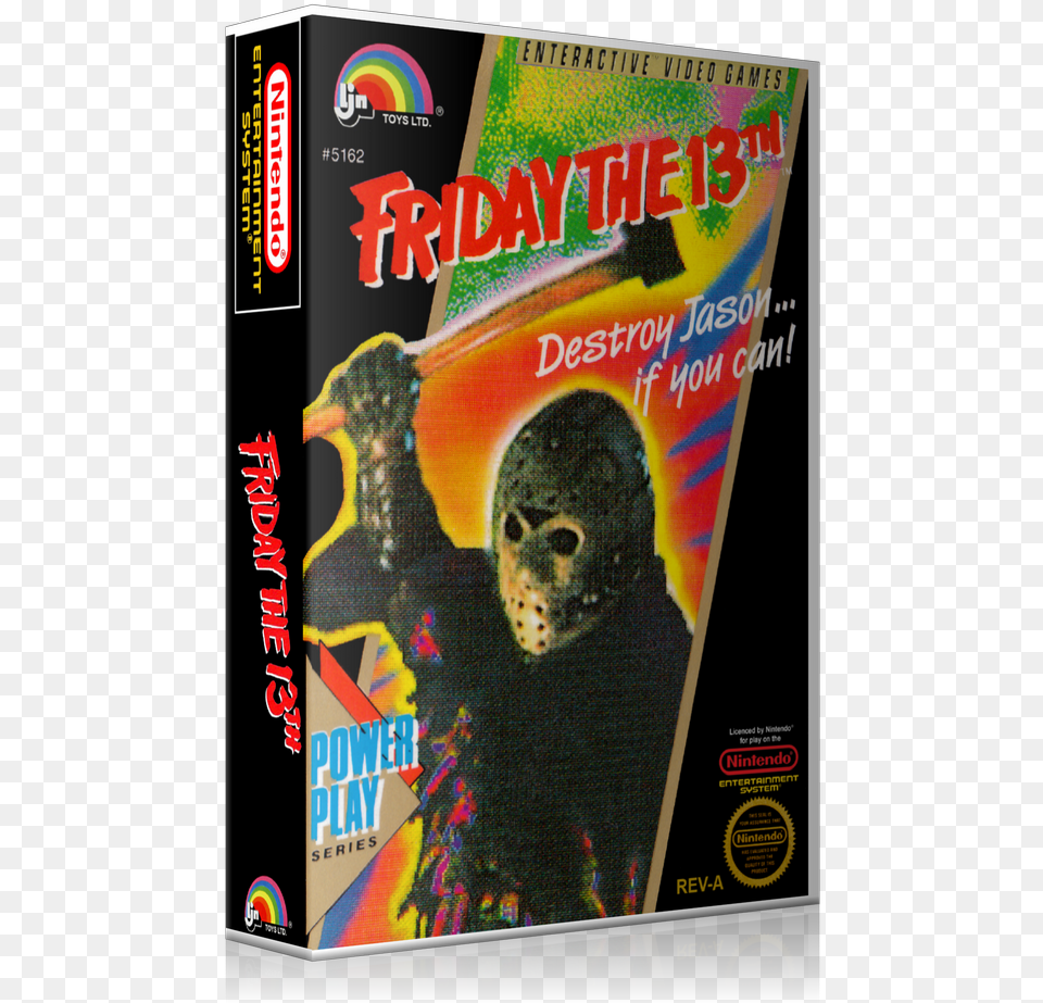 Friday The 13th Nes Cover, Book, Publication Free Png Download