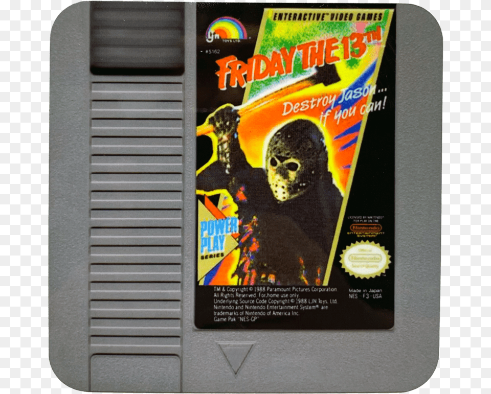 Friday The 13th Nes Drink Coaster U2013 Unmasked Friday The 13th Video Game, Person, Head, Adult, Female Png