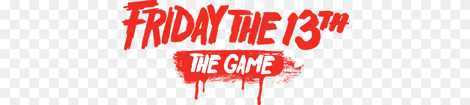 Friday The 13th The Game Logo, Text Free Png