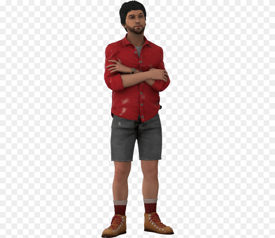 Friday The 13th The Game Wiki Friday The 13th The Game Kenny, Adult, Shorts, Shoe, Person Free Png Download