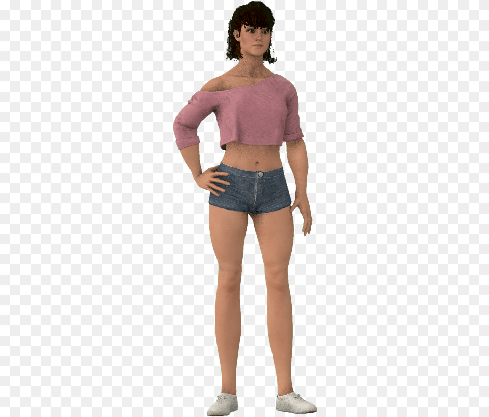 Friday The 13th The Game Wiki Girl, Back, Body Part, Clothing, Skirt Free Transparent Png