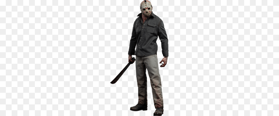 Friday The Jason Voorhees Transparent, Person, People, Clothing, Coat Free Png Download