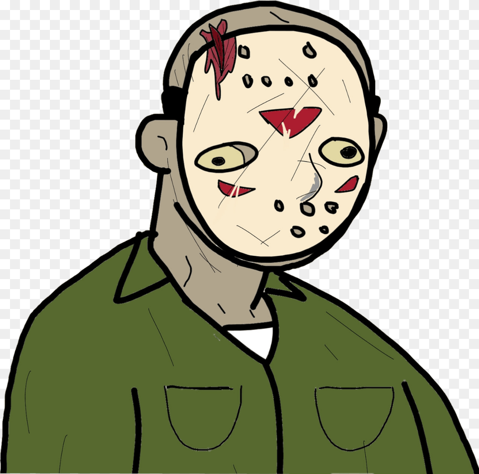 Fridaythe13th Scary Jason Killer Horror Halloween, Adult, Person, Man, Male Free Png Download