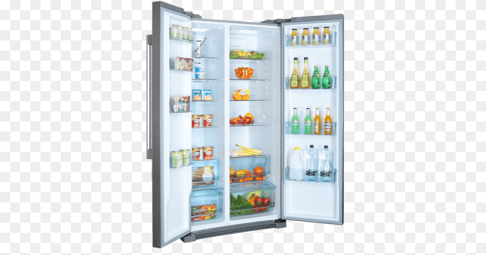 Fridge Haier Hrf 628df6 570l Frost American Fridge Freezer, Appliance, Device, Electrical Device, Refrigerator Free Png