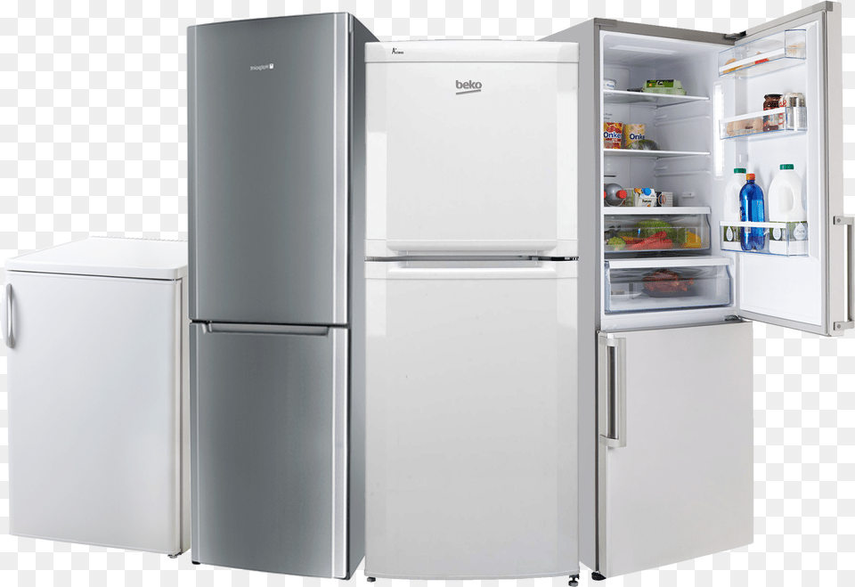 Fridge Transparent Refrigerator Fridges, Appliance, Device, Electrical Device Free Png