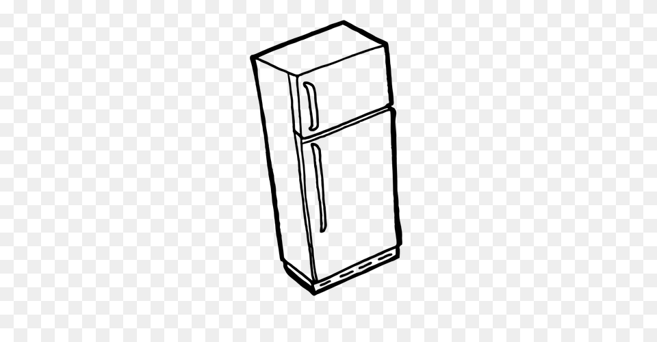 Fridge Vector Image, Gray Free Png Download