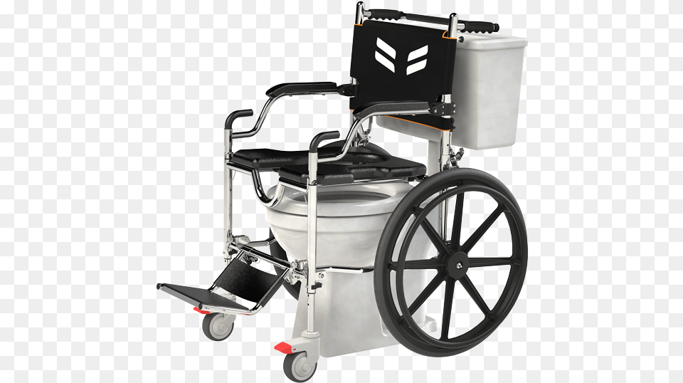 Frido Waterproof Commode Wheelchair Docking On The Stand Up Paralysis, Chair, Furniture, Machine, Wheel Free Png