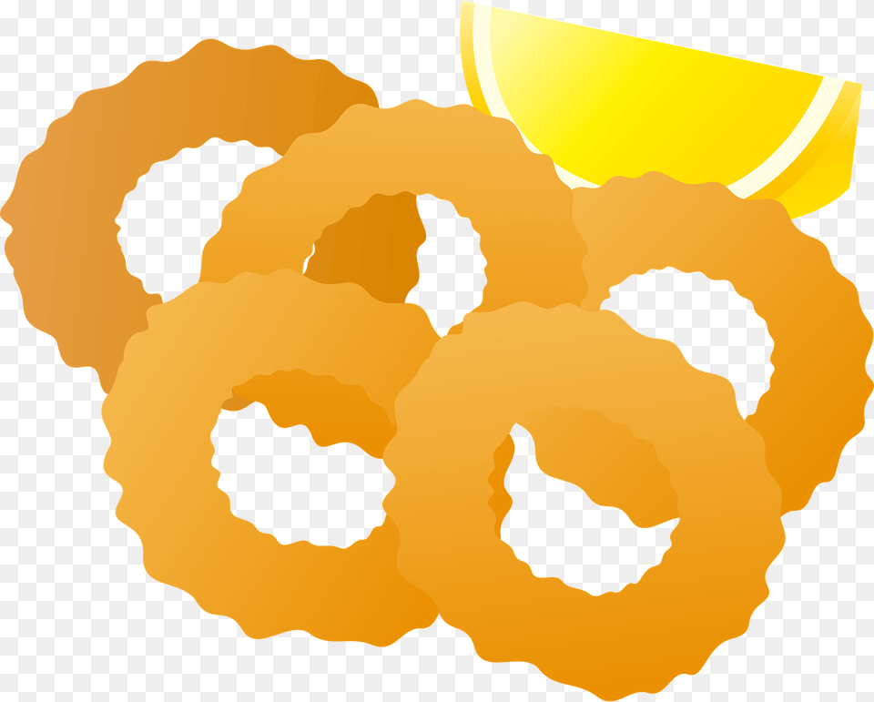 Fried Calamari Food Clipart, Face, Head, Person, Bread Png