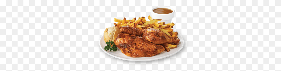 Fried Chicken, Food, Lunch, Meal, Fries Png