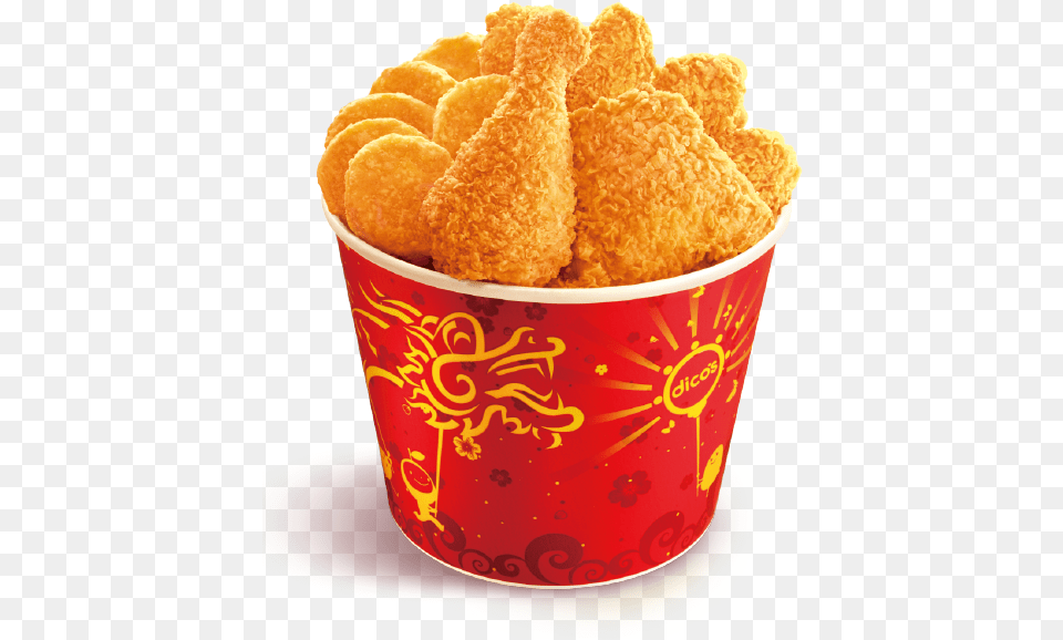 Fried Chicken Bucket, Food, Fried Chicken, Nuggets, Cup Free Png