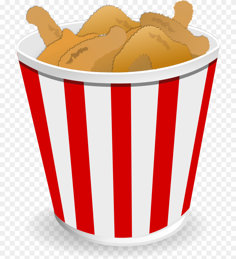 Fried Chicken Bucket Hot Tub Chicken Wings Bucket Cartoon, Food, Snack Png Image