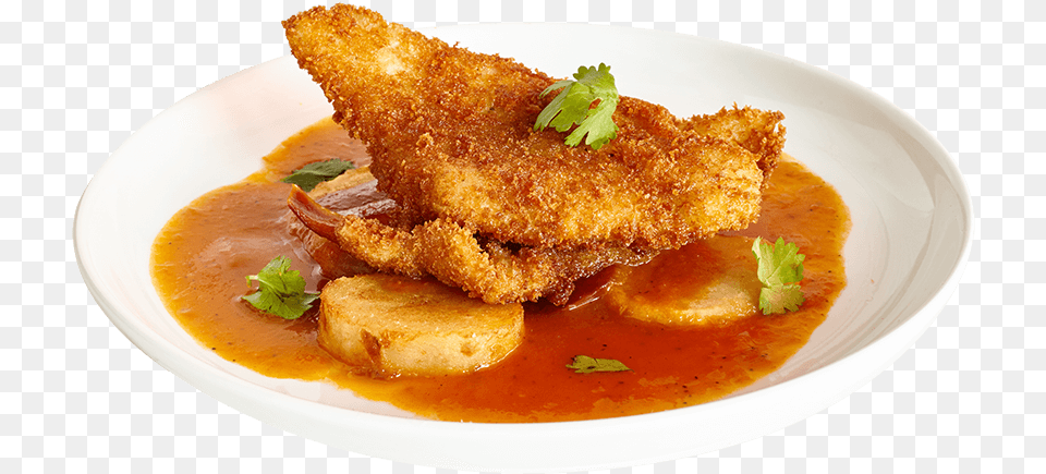 Fried Chicken Escabeche, Curry, Food, Food Presentation, Meal Free Transparent Png