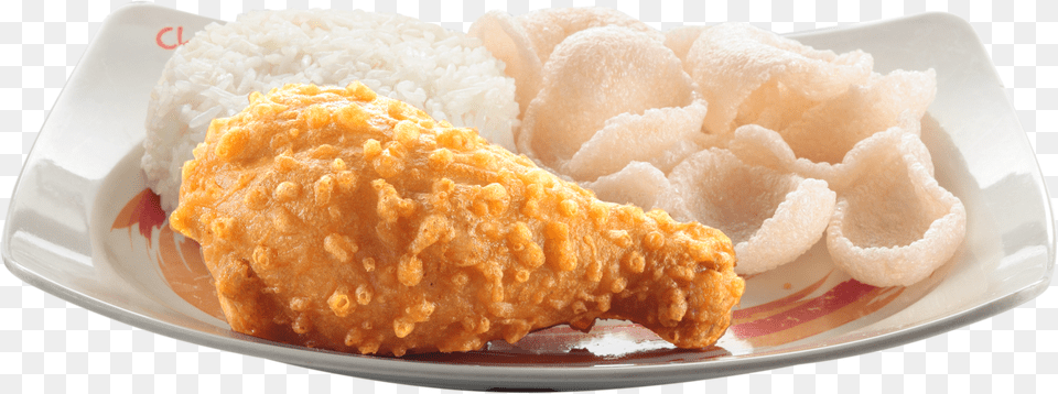 Fried Chicken Wallpaper Chowking 1pc Chicken Price, Food, Fried Chicken, Plate Png Image