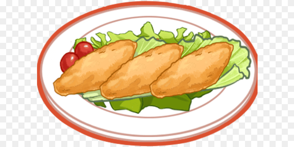 Fried Cod Food Fantasy, Dish, Lunch, Meal, Platter Free Transparent Png