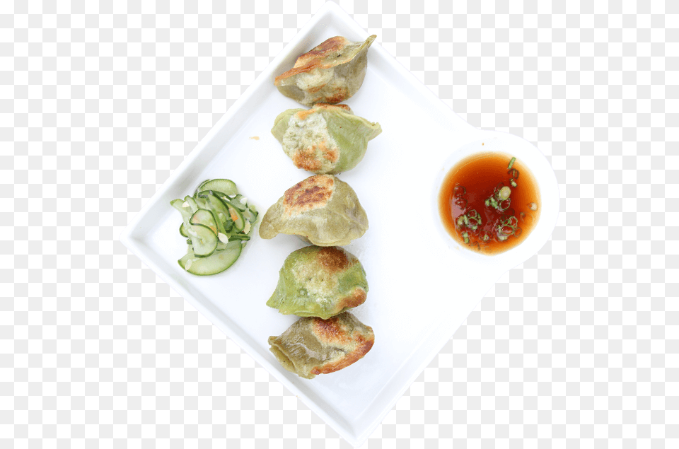 Fried Dumplings Mandu, Food, Food Presentation, Meal, Plate Free Transparent Png